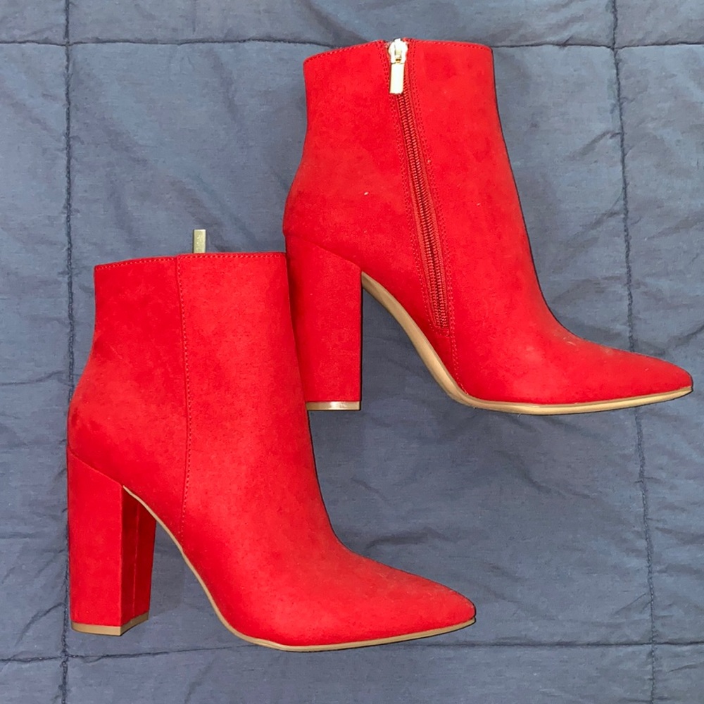 Red boots